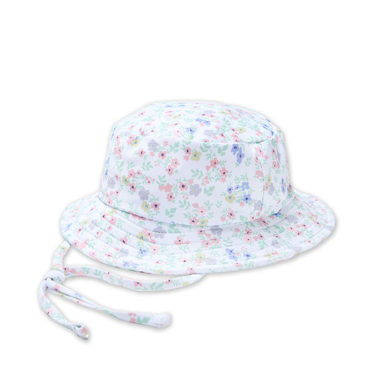 Somerset Hat White Floral